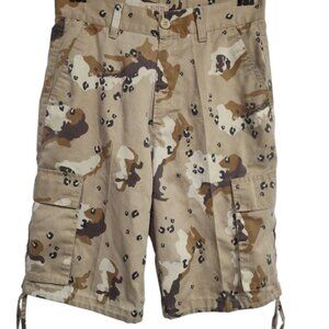 Access Men's Camouflage Cargo Shorts Size 34 6 Pocket